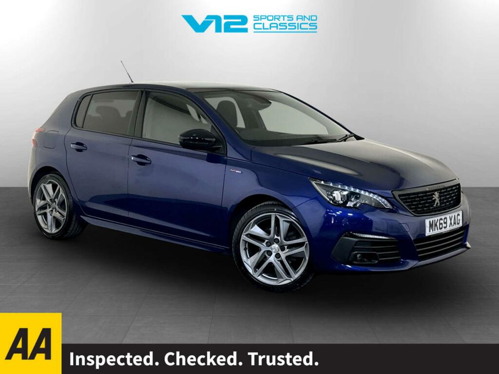 Peugeot 308 1.2 Puretech Gpf Gt Line Euro 6 Ss Blue