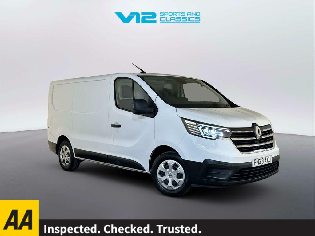 Renault Trafic 2.0 Dci Blue Sl28 Business Panel Van M White