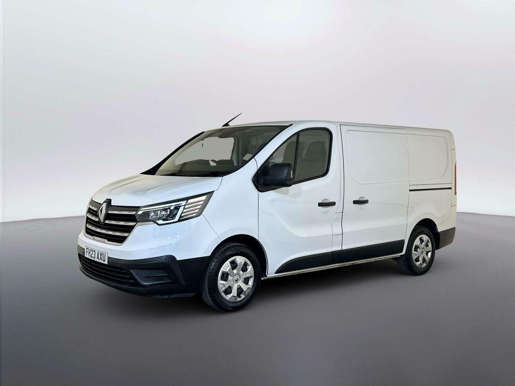 Renault Trafic 2.0 Dci Blue Sl28 Business Panel Van M FH23AXU White #4