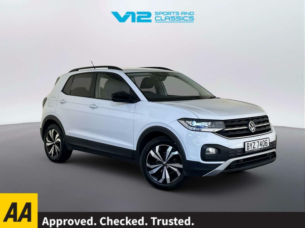 Volkswagen T-Cross 1.0 Tsi Black Edition Suv Euro 6 White