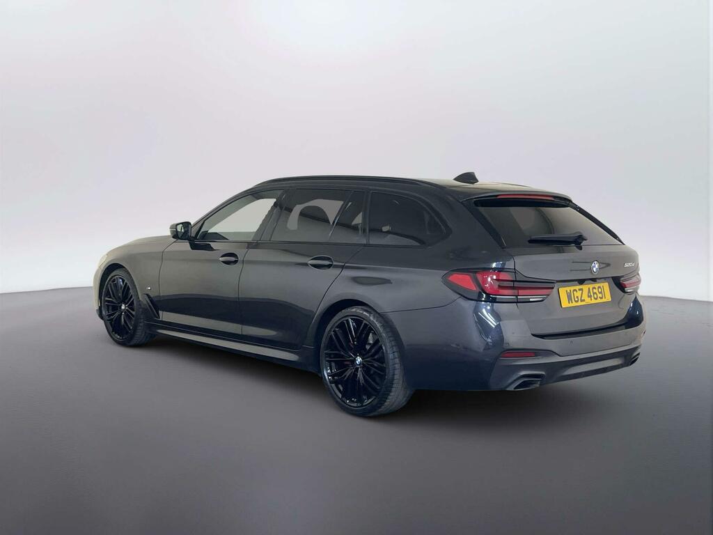 BMW 5 Series 2.0 520D Mht M Sport Touring Hybrid Ste WGZ4691 Grey #6