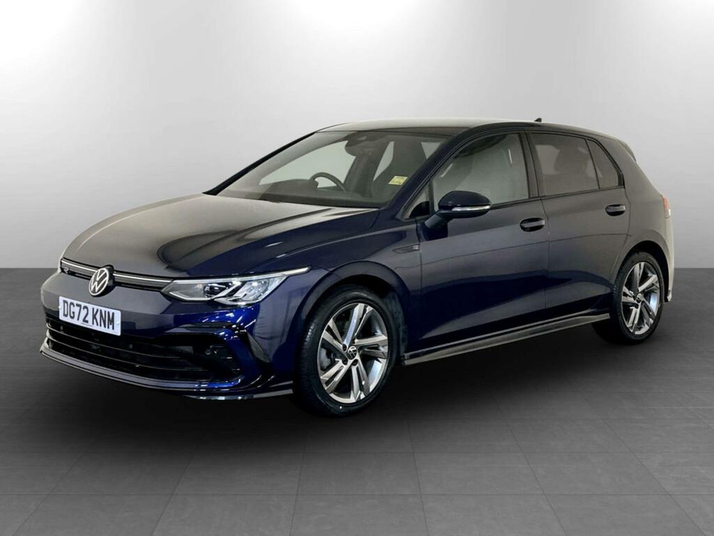 Volkswagen Golf 1.5 Tsi R-line Euro 6 Ss DG72KNM Blue #4