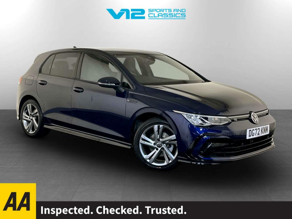Volkswagen Golf 1.5 Tsi R-line Euro 6 Ss DG72KNM Blue