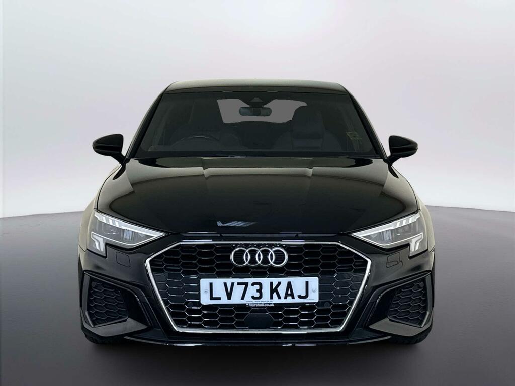 Audi A3 1.0 Tfsi 30 S Line Sportback S Tronic E LV73KAJ Black #3