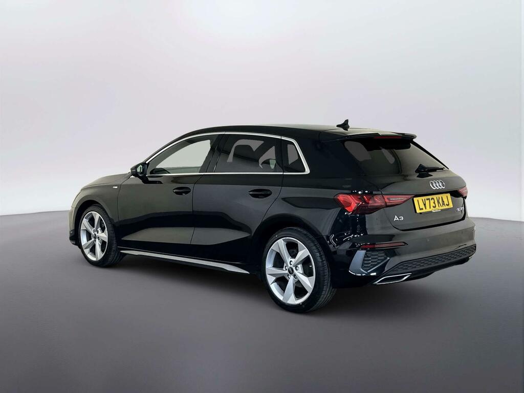Audi A3 1.0 Tfsi 30 S Line Sportback S Tronic E LV73KAJ Black #6