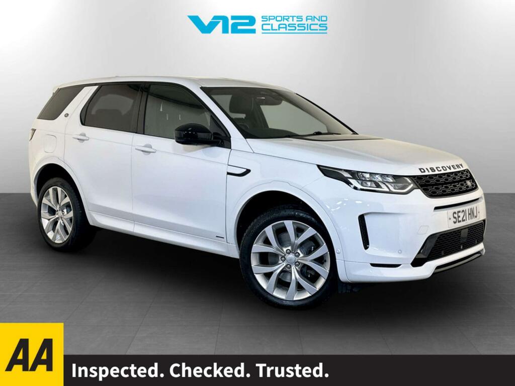 Land Rover Discovery Sport 2.0 D165 Mhev R-dynamic S Plus 4Wd Euro 6 S White