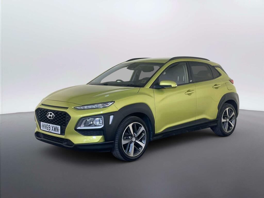 Hyundai Kona 1.0 T-gdi Play Suv Euro 6 Ss HV69XWN Yellow #4