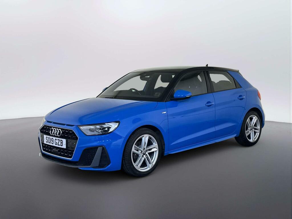 Audi A1 1.5 Tfsi 35 S Line Sportback Euro 6 Ss SO19GZB Blue #4
