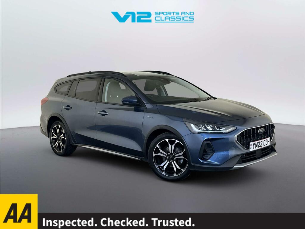 Ford Focus 1.0T Ecoboost Mhev Active Vignale Euro 6 Ss Blue