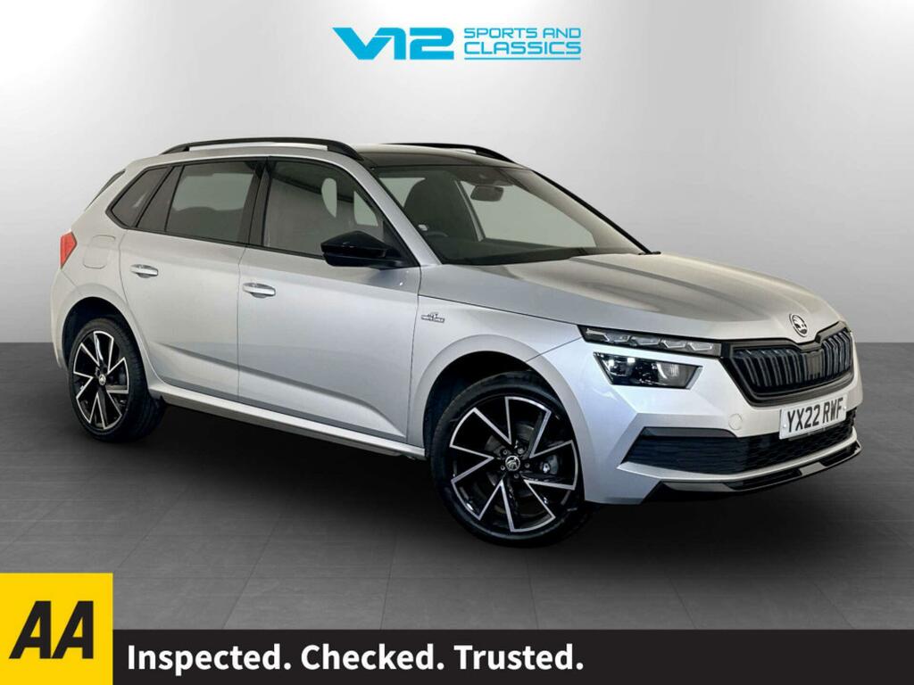 Skoda Kamiq 1.5 Tsi Act Monte Carlo Euro 6 Ss Silver