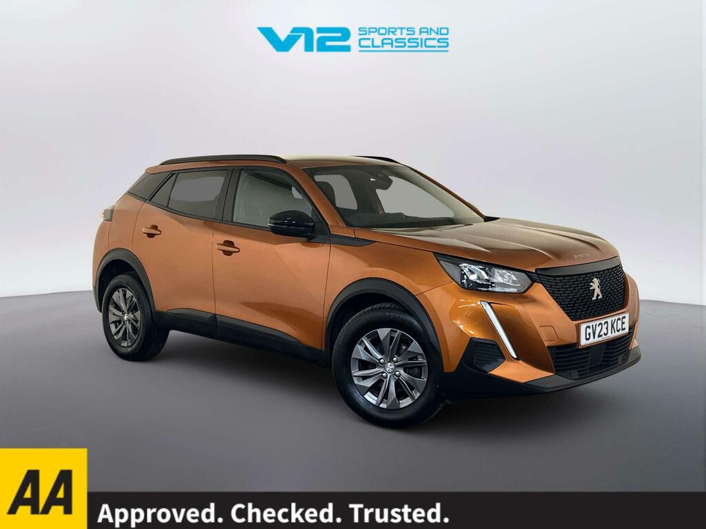 Peugeot 2008 1.2 Puretech Active Premium Suv Manua Orange