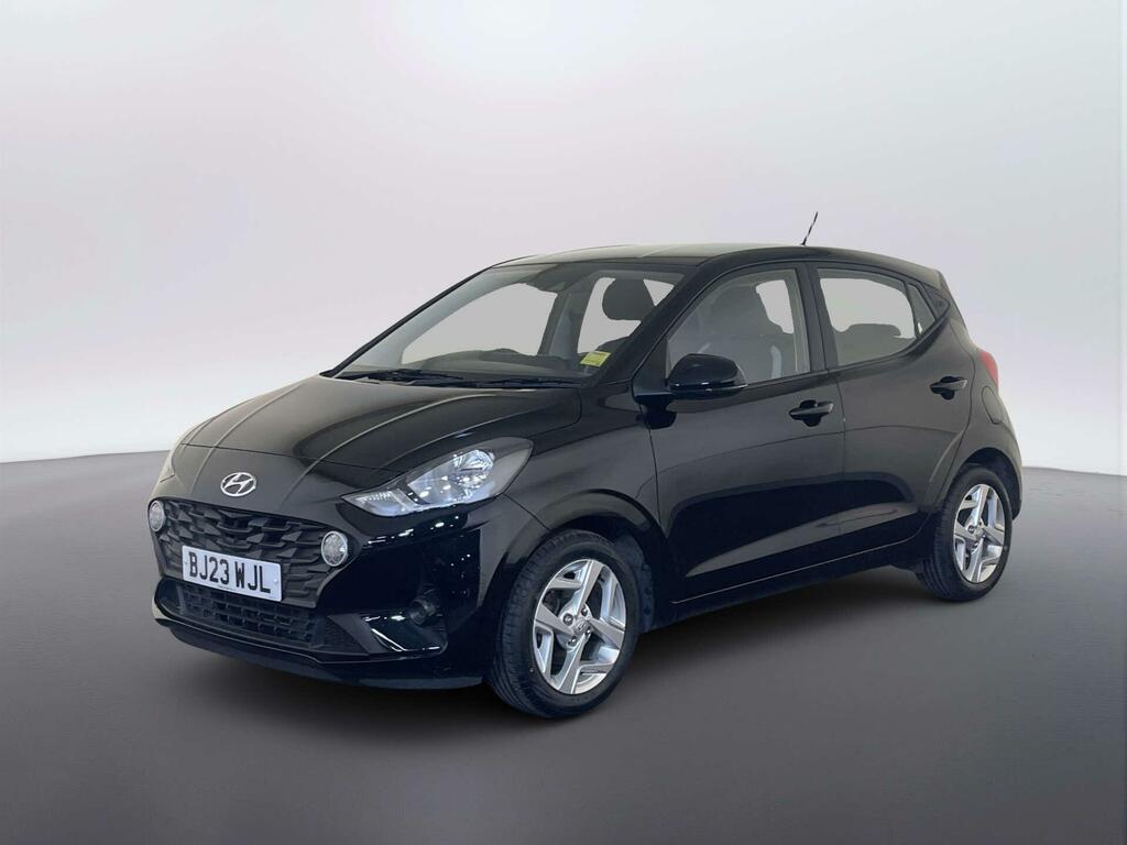 Hyundai I10 1.0 Se Connect Euro 6 Ss BJ23WJL Black #4