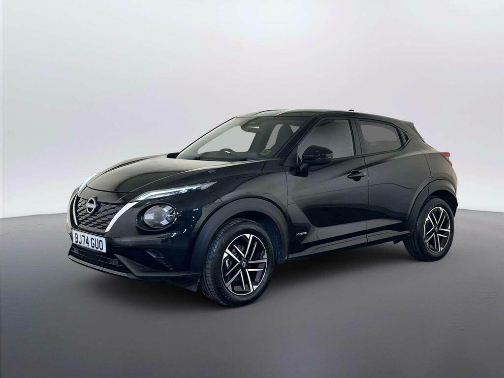 Nissan Juke 1.6 N-connecta Suv Hybrid Euro 6 BJ74GUO Black #4