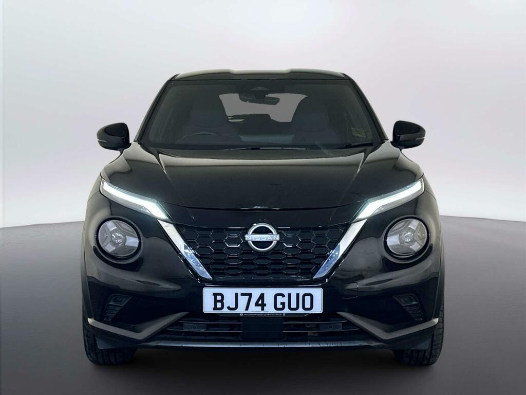 Nissan Juke 1.6 N-connecta Suv Hybrid Euro 6 BJ74GUO Black #3