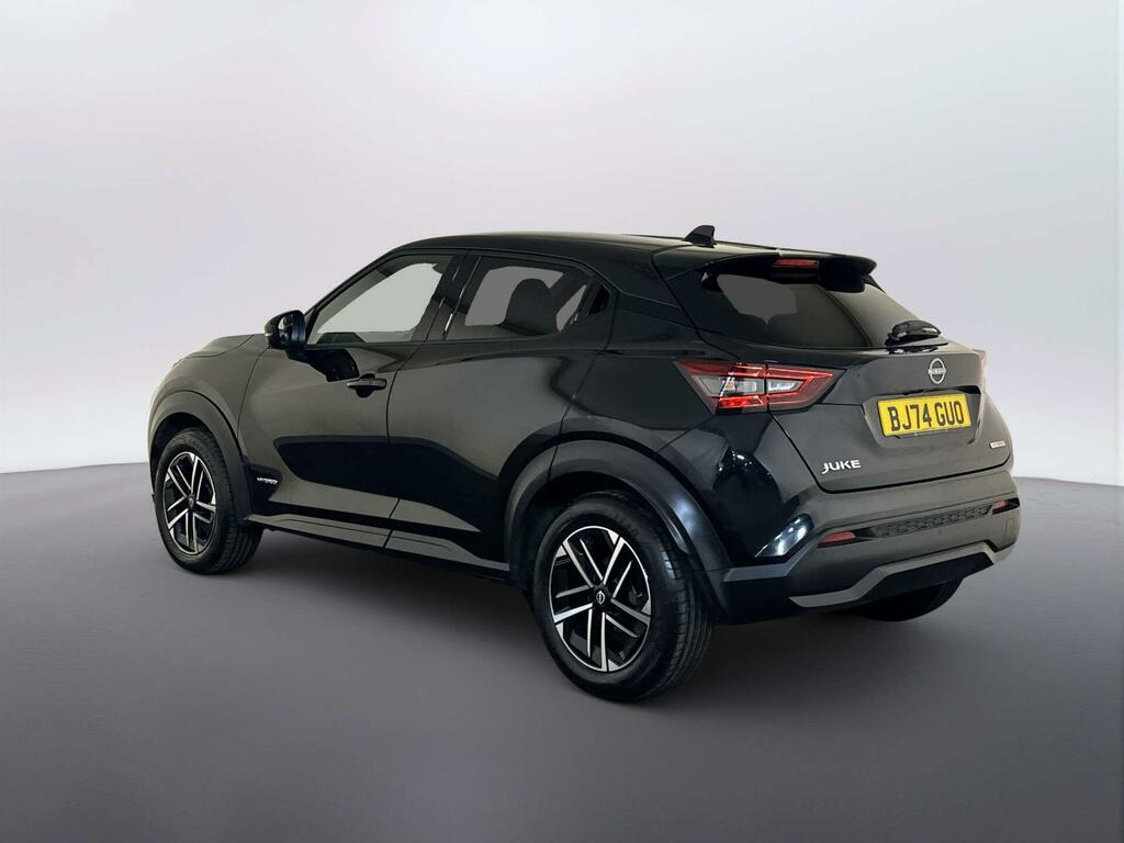 Nissan Juke 1.6 N-connecta Suv Hybrid Euro 6 BJ74GUO Black #6