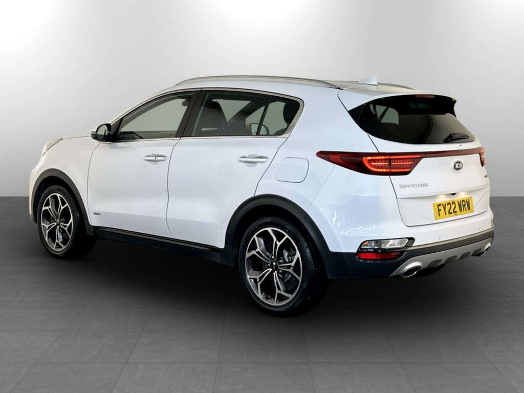 Kia Sportage 1.6 Crdi Mhev Gt-line Dct Awd Euro 6 Ss FY22WRW White #6