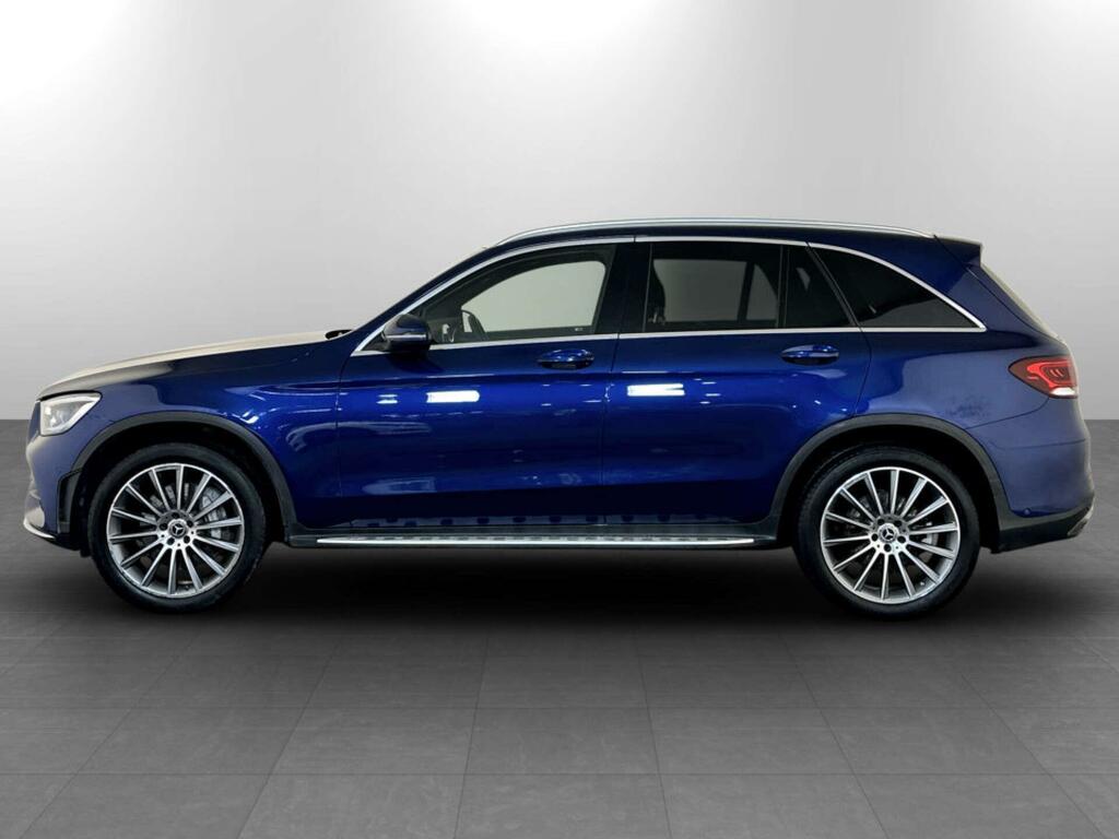 Mercedes-Benz GLC Class 2.0 Glc300h Mhev Amg Line Premium Suv WF71EXG Blue #5