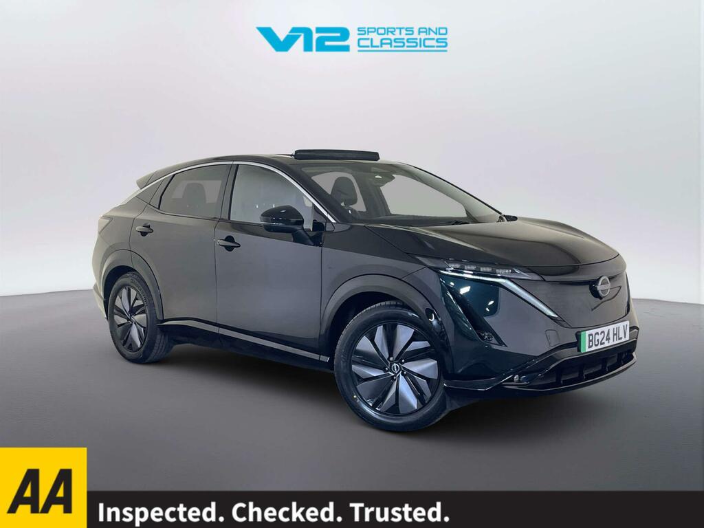 Nissan Ariya 63Kwh Advance Suv 7.4Kw Charger Green