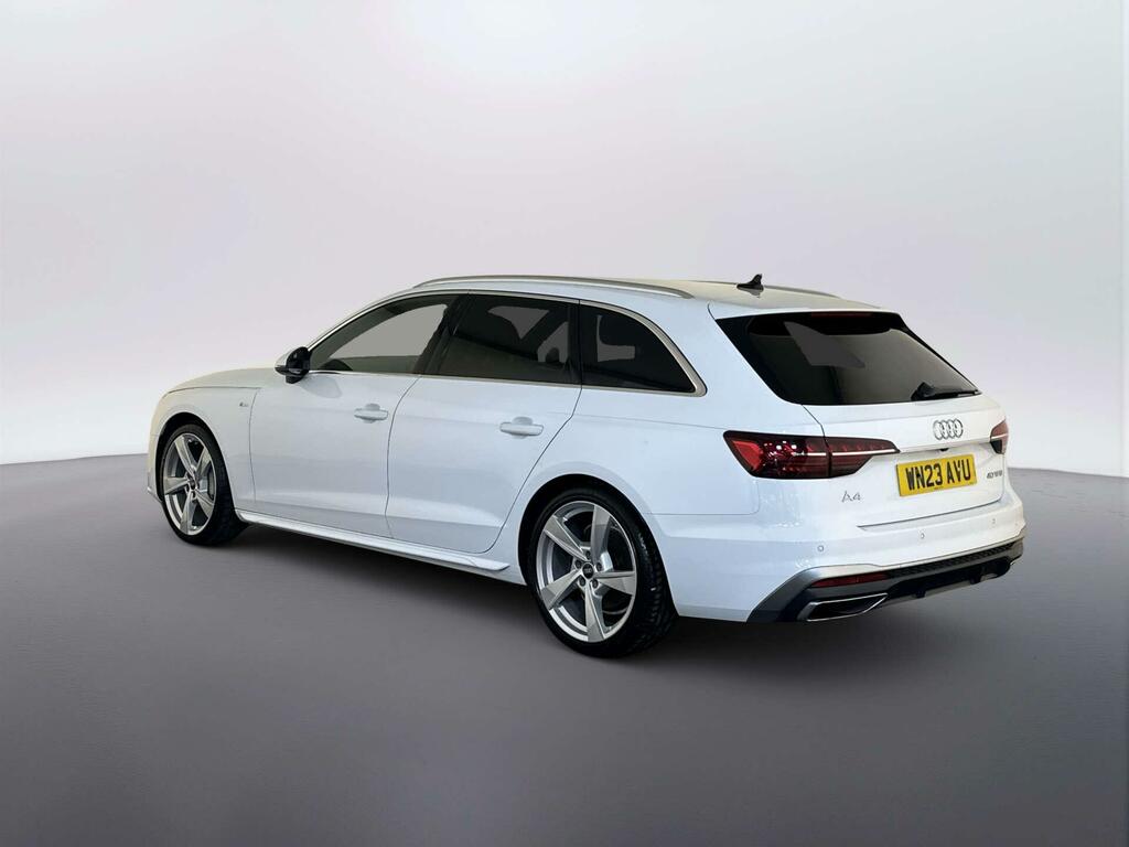 Audi A4 Avant 2.0 Tfsi 40 S Line Estate S Tronic Euro WN23AVU White #6