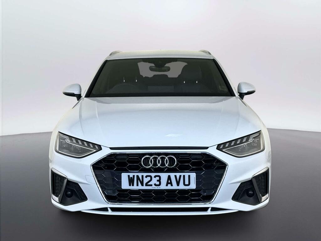 Audi A4 Avant 2.0 Tfsi 40 S Line Estate S Tronic Euro WN23AVU White #3