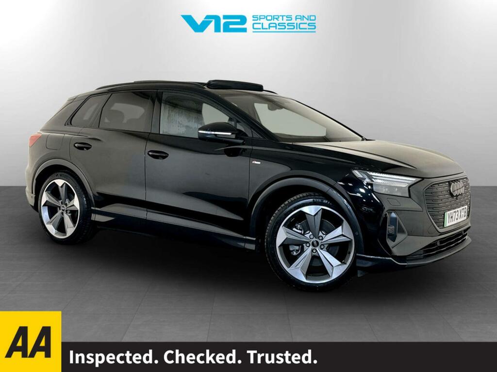 Audi Q4 E Tron 50 Black Edition Suv Quattro 82K Black