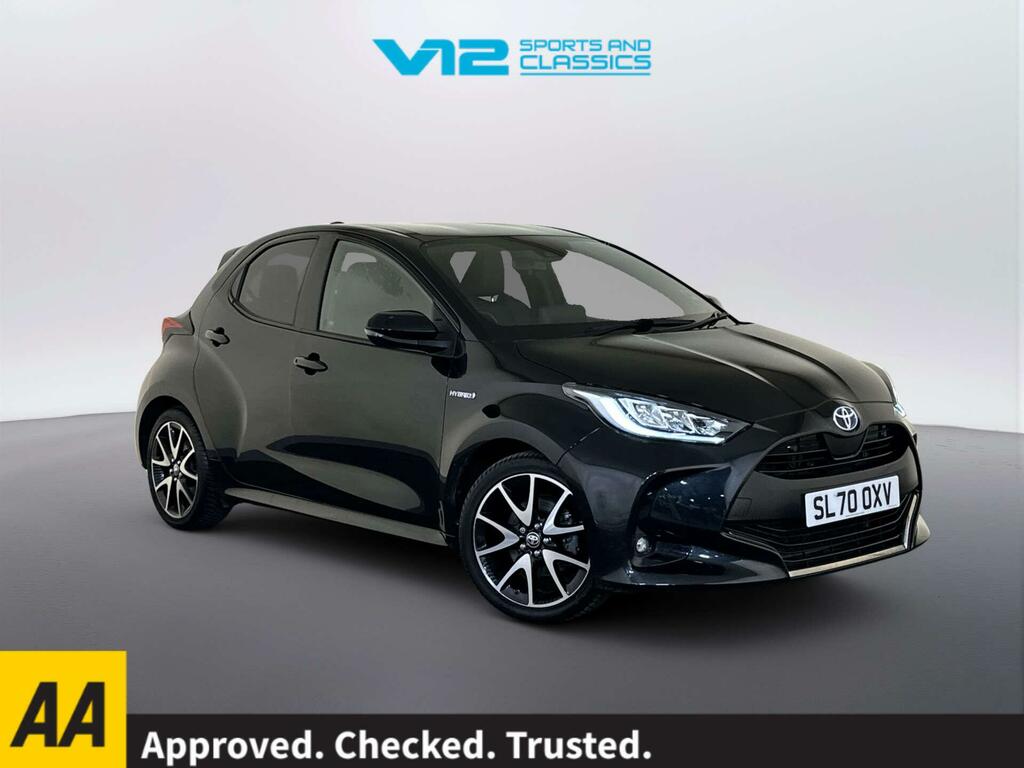 Toyota Yaris 1.5 Vvt-h Dynamic Hatchback Hybrid E-cv Black