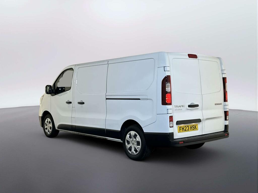 Renault Trafic 2.0 Dci Blue Ll30 Advance Panel Van Man FH23HSK White #6