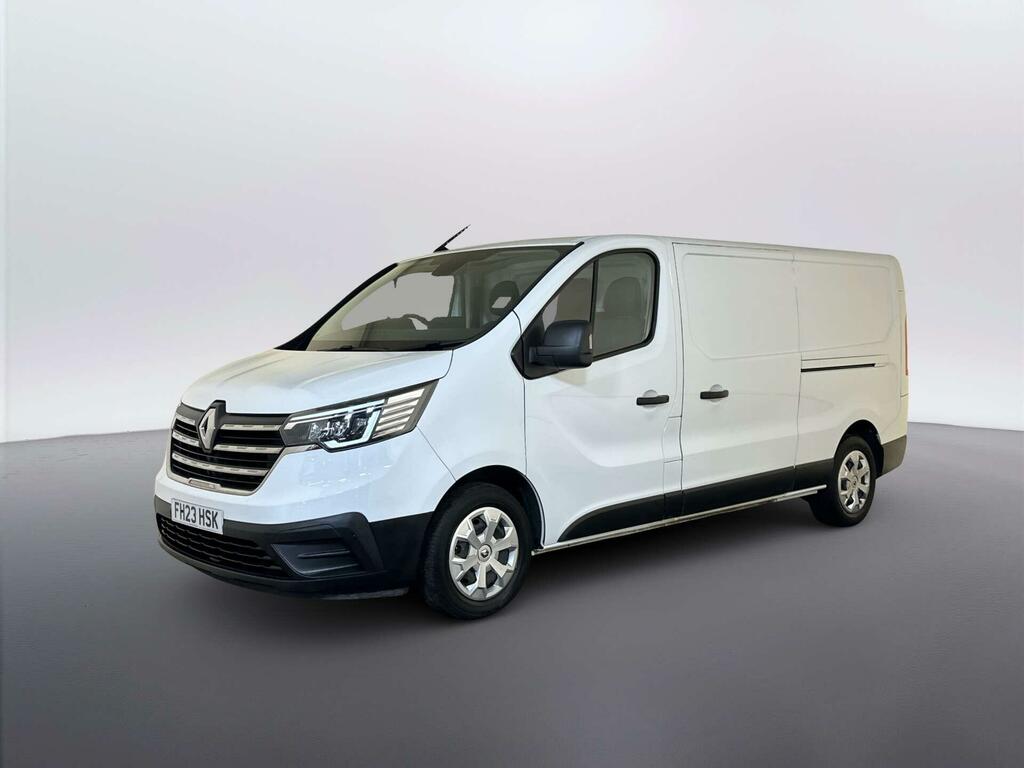 Renault Trafic 2.0 Dci Blue Ll30 Advance Panel Van Man FH23HSK White #4