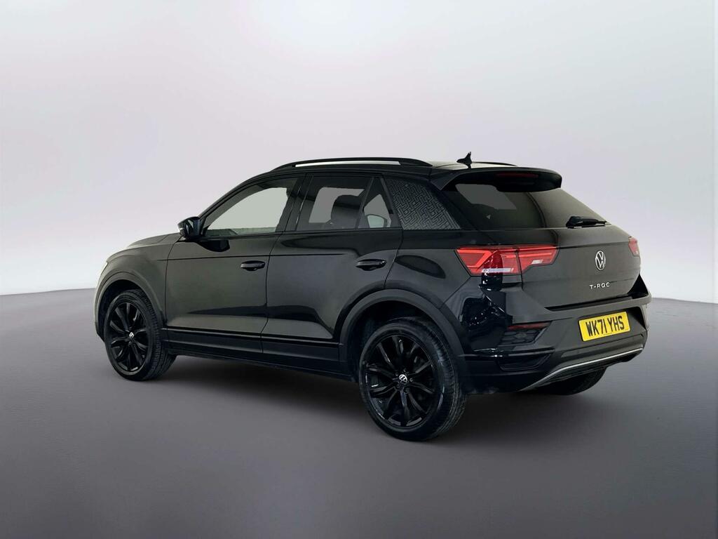 Volkswagen T-Roc 1.0 Tsi Black Edition Suv Euro 6 WK71YHS Black #6