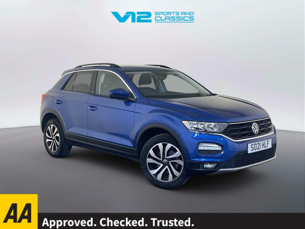 Volkswagen T-Roc 1.5 Tsi Evo Active Suv Dsg Euro 6 Ss Blue
