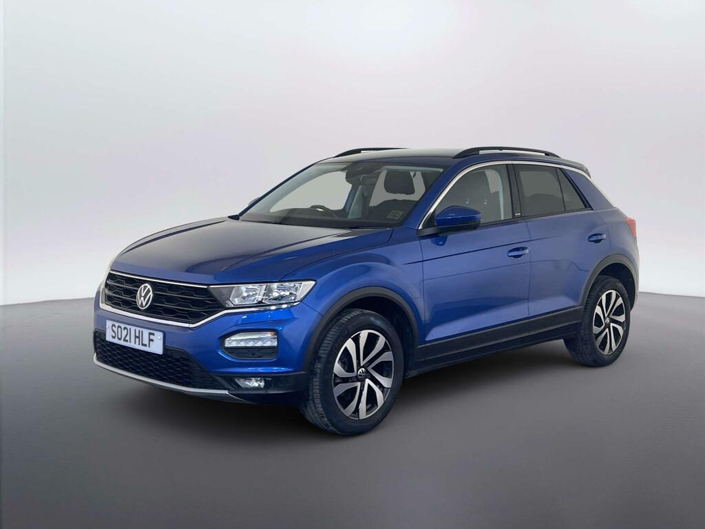 Volkswagen T-Roc 1.5 Tsi Evo Active Suv Dsg Euro 6 Ss SO21HLF Blue #4