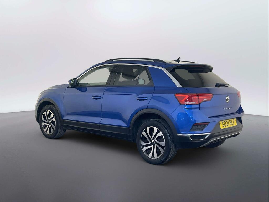 Volkswagen T-Roc 1.5 Tsi Evo Active Suv Dsg Euro 6 Ss SO21HLF Blue #6