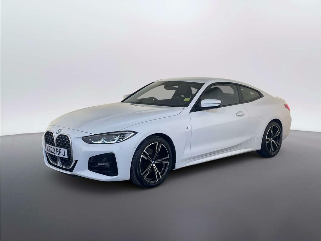 BMW 4 Series Gran Coupe 2.0 420I M Sport Coupe Euro 6 Ss White #4