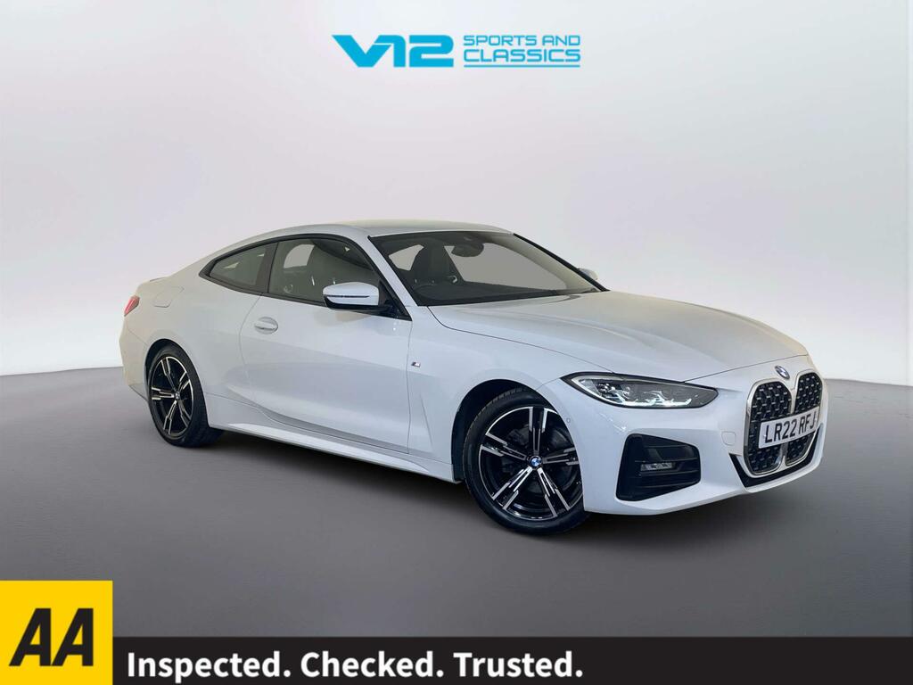 BMW 4 Series Gran Coupe 2.0 420I M Sport Coupe Euro 6 Ss White