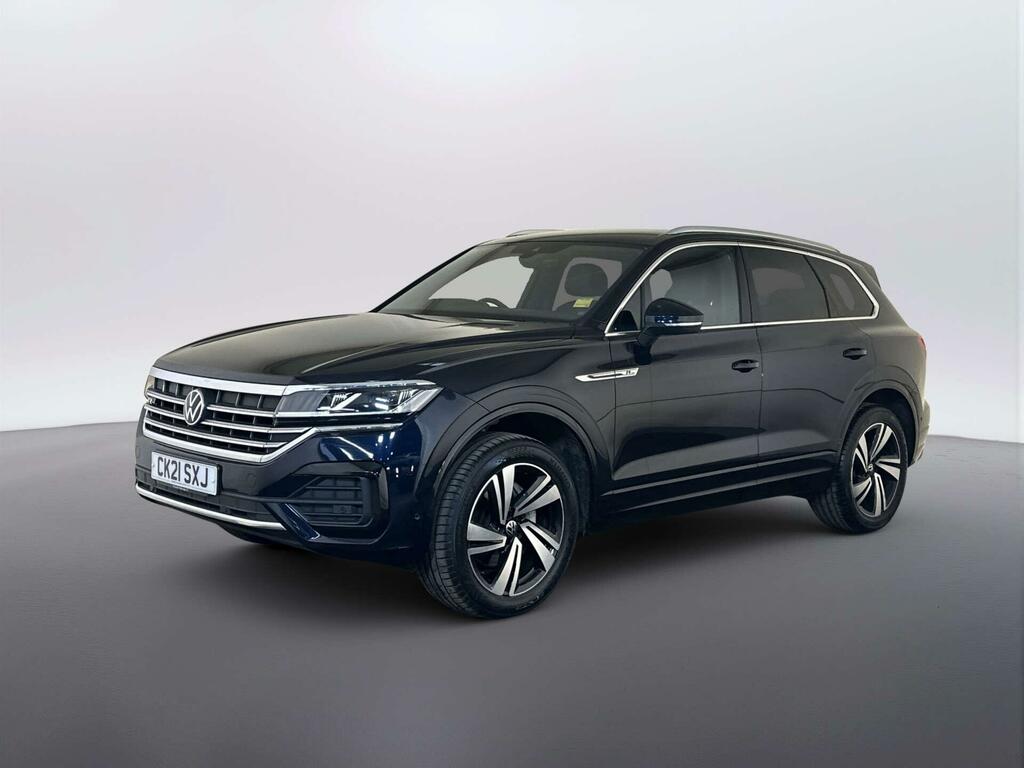 Volkswagen Touareg 3.0 Tdi V6 R-line Tech Suv Tiptronic 4M CK21SXJ Blue #4