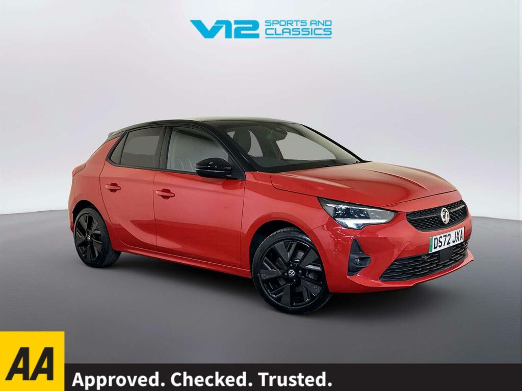 Vauxhall Corsa-e 50Kwh Anniversary Edition Hatchback A Red