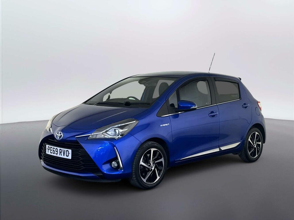 Toyota Yaris 1.5 Vvt-h Excel Hatchback Hybrid E-cvt PE69RVO Blue #4
