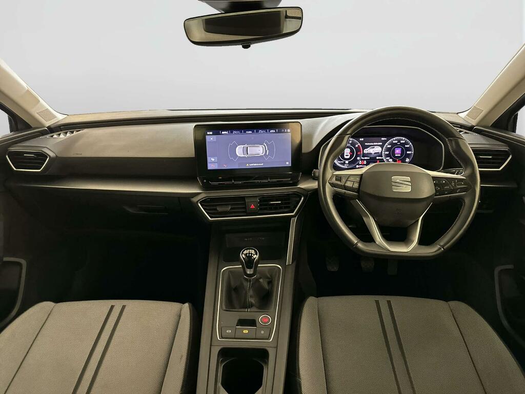 Seat Leon 2.0 Tdi Se Dynamic Estate Euro 6 FL72NFN Silver #2