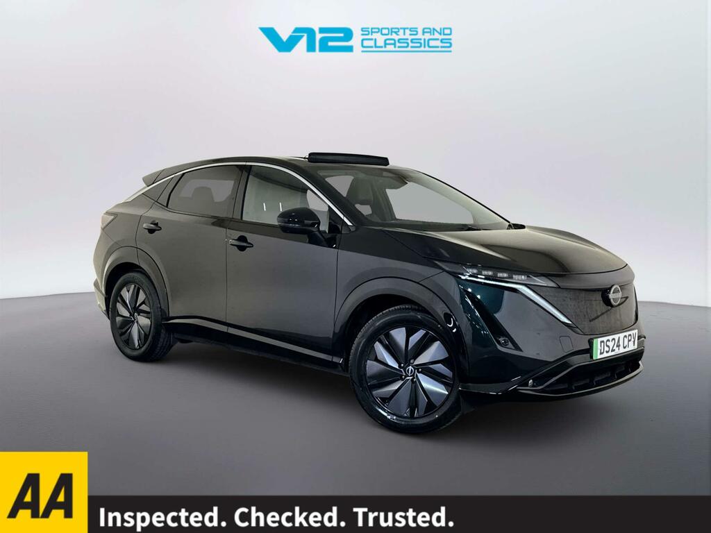 Nissan Ariya 63Kwh Advance Suv 7.4Kw Charger Green