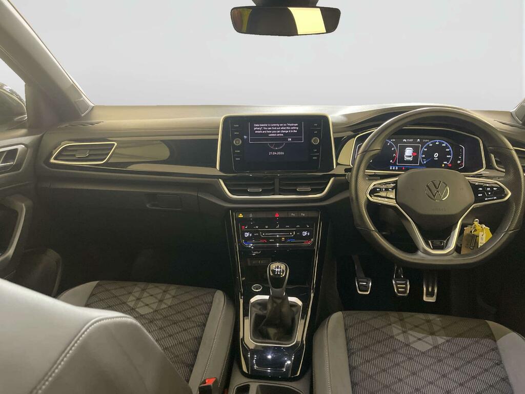 Volkswagen T-Roc 1.5 Tsi R-line Suv Euro 6 Ss CE73GMG Black #2