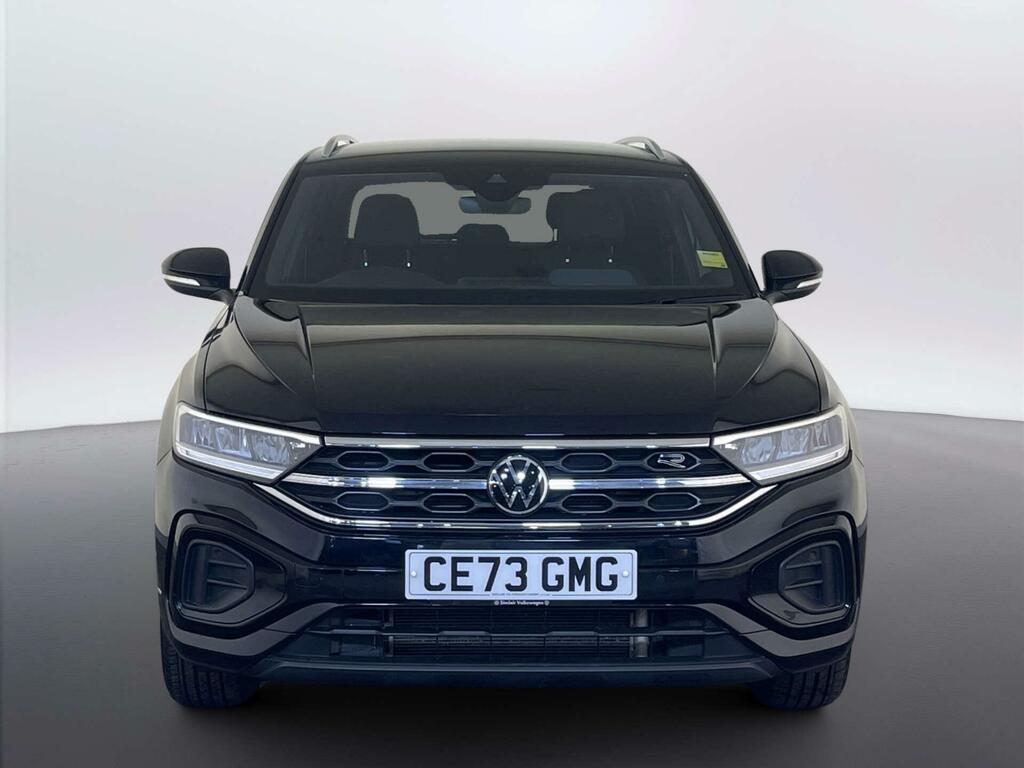 Volkswagen T-Roc 1.5 Tsi R-line Suv Euro 6 Ss CE73GMG Black #3