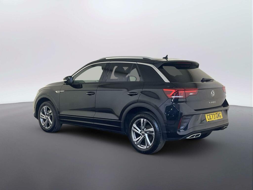 Volkswagen T-Roc 1.5 Tsi R-line Suv Euro 6 Ss CE73GMG Black #6