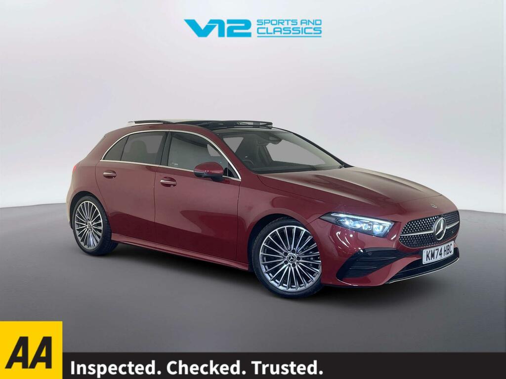 Mercedes-Benz A Class 1.3 A200h Mhev Amg Line Premium Plus Hatchback 5 Red