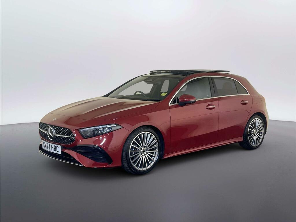 Mercedes-Benz A Class 1.3 A200h Mhev Amg Line Premium Plus Hatchback 5 KM74HBC Red #4