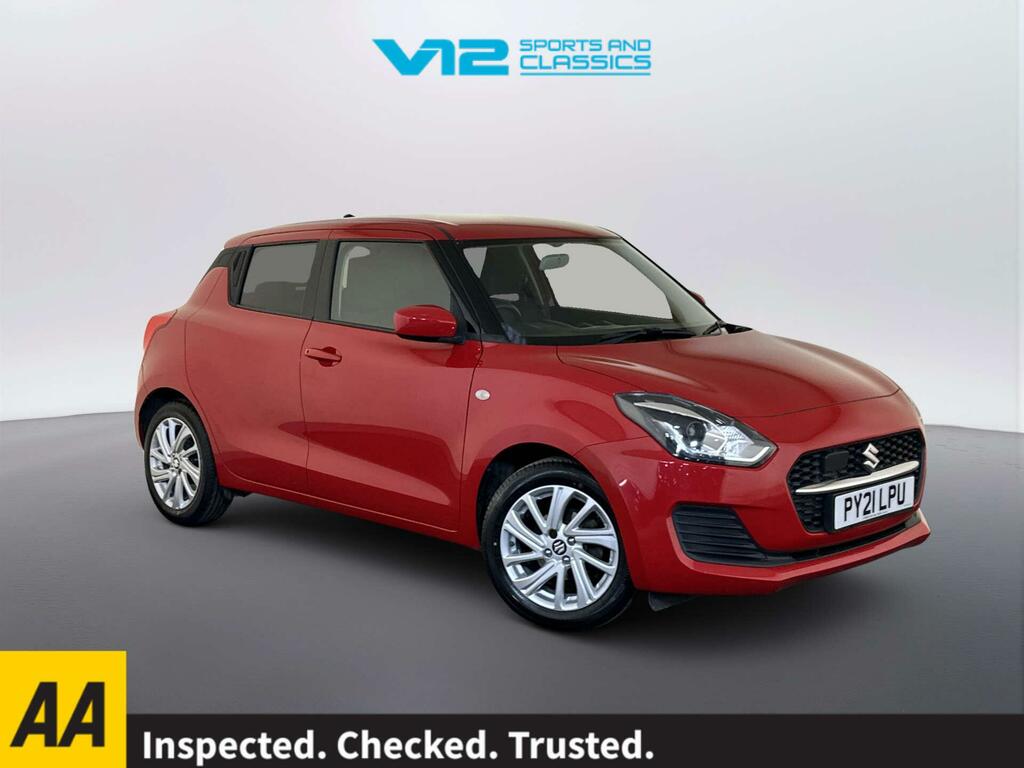 Suzuki Swift 1.2 Dualjet Mhev Sz-l Hatchback Hybrid Red