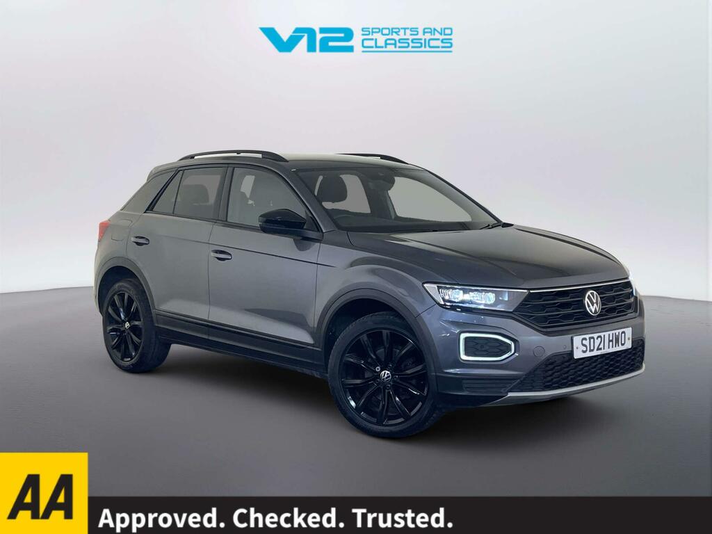 Volkswagen T-Roc 1.0 Tsi Black Edition Suv Euro 6 Grey
