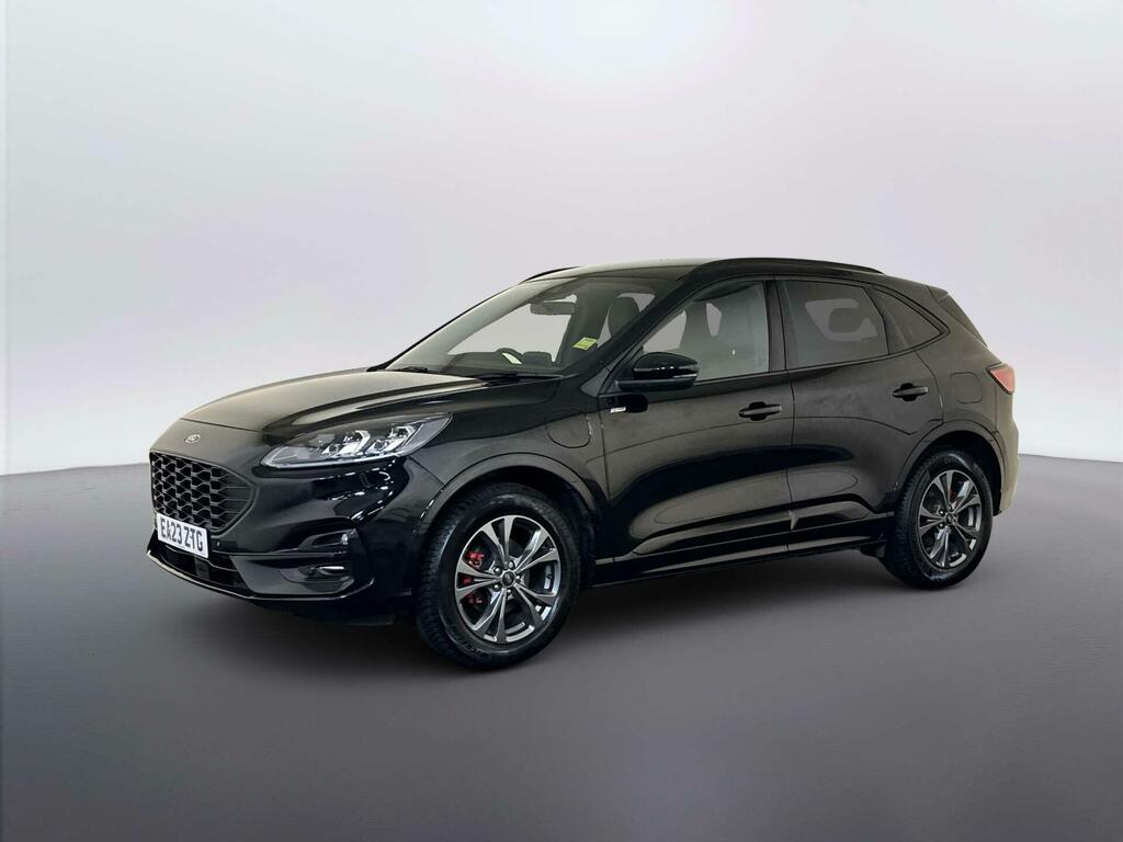 Ford Kuga 2.5 Ecoboost Duratec 14.4Kwh St-line Suv Petro EA23ZTG Black #4