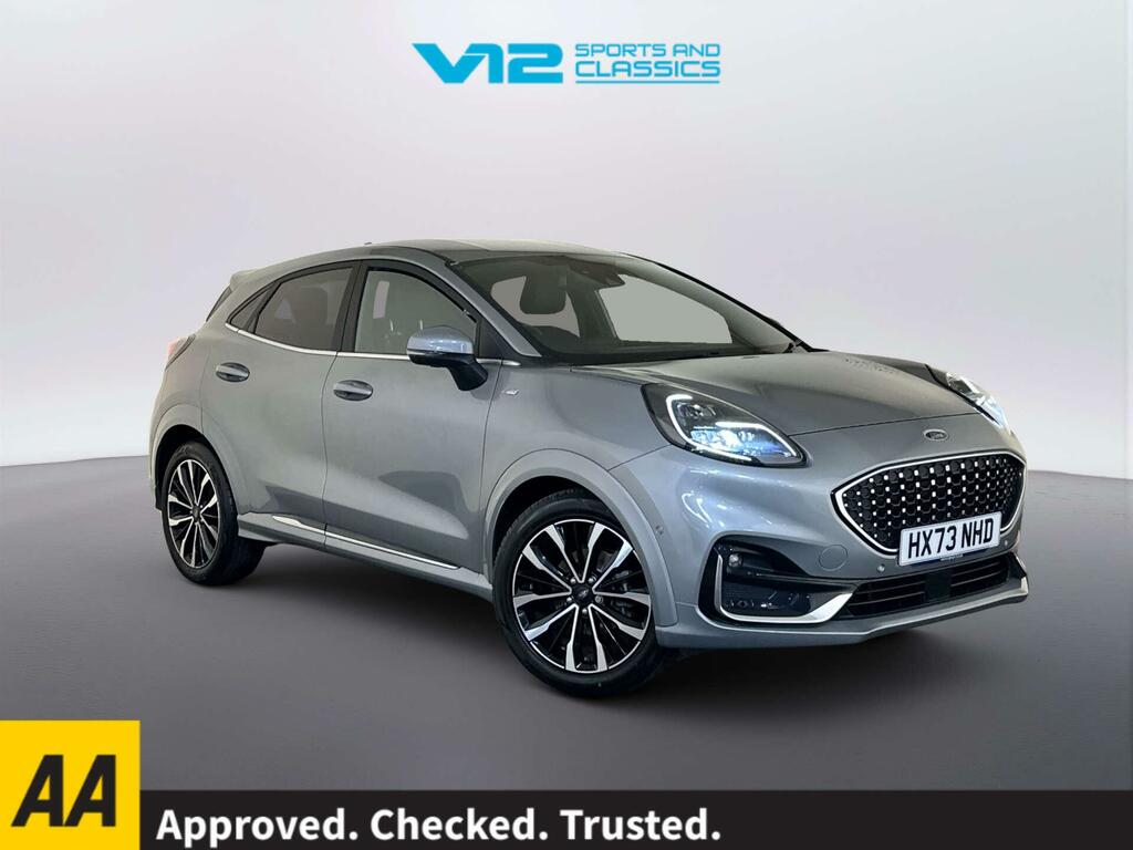 Ford Puma 1.0T Ecoboost Mhev St-line Vignale Suv Silver