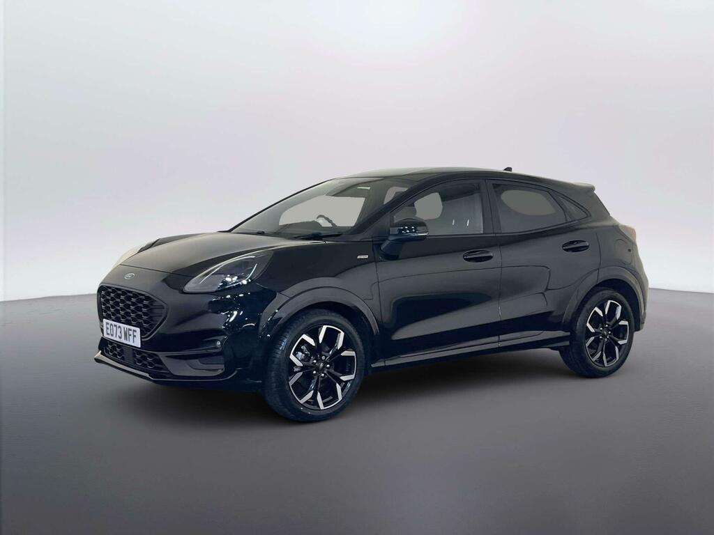 Ford Puma 1.0T Ecoboost Mhev St-line X Suv Hybrid EO73WFF Black #4