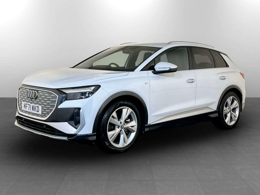 Audi Q4 E Tron 40 S Line Suv 82Kwh 204 Ps MF71WKD White #4